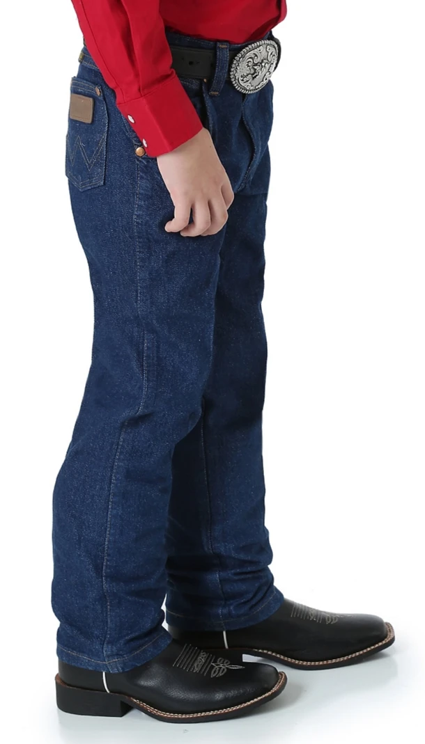 Little Boy's Wrangler 13MWZJP Prewashed Indigo Cowboy Cut® Collection Original Fit Jeans (1T-7) 4 Little Boy's Wrangler 13MWZJP Prewashed Indigo Cowboy Cut® Collection Original Fit Jeans (1T-7) - Image 2