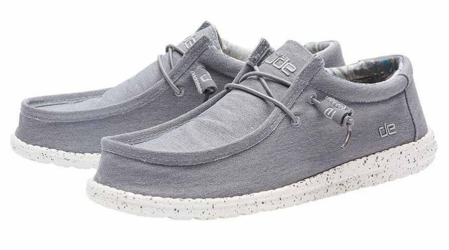 Men's Hey Dude 150203910 Wally Stretch Iron Shoe 4 Men's Hey Dude 150203910 Wally Stretch Iron Shoe - Image 2