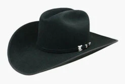 Resistol RFBKGD-094077 20X Black Gold (Bound Edge) Felt Hat Last 1 Size 6 7/8