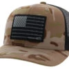 Hooey 2110T-TNBK "Liberty Rope" Camo And Black Trucker Cap