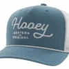 Hooey 2260T-BLWH "OG" Blue W/White Stitching Cap -Western Cowboy Clothing 2260t 1