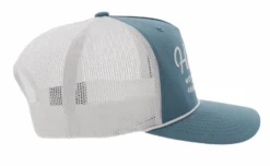 Hooey 2260T-BLWH "OG" Blue W/White Stitching Cap -Western Cowboy Clothing 2260t 3