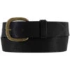 Justin 232BK Black Work Basic Belt -Western Cowboy Clothing 232bk 01