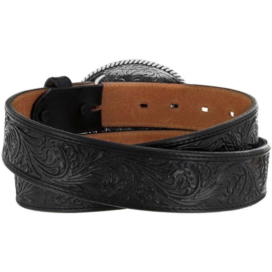 Justin 242BK Black Trophy Belt SALE 4 Justin 242BK Black Trophy Belt SALE - Image 2