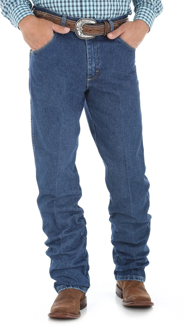 Wrangler 31MGSHD Heavyweight Stone Denim Prewashed George Strait Cowboy Cut® Relaxed Fit Jean (SHOP IN-STORES TOO) 4 Wrangler 31MGSHD Heavyweight Stone Denim Prewashed George Strait Cowboy Cut® Relaxed Fit Jean (SHOP IN-STORES TOO) - Image 2