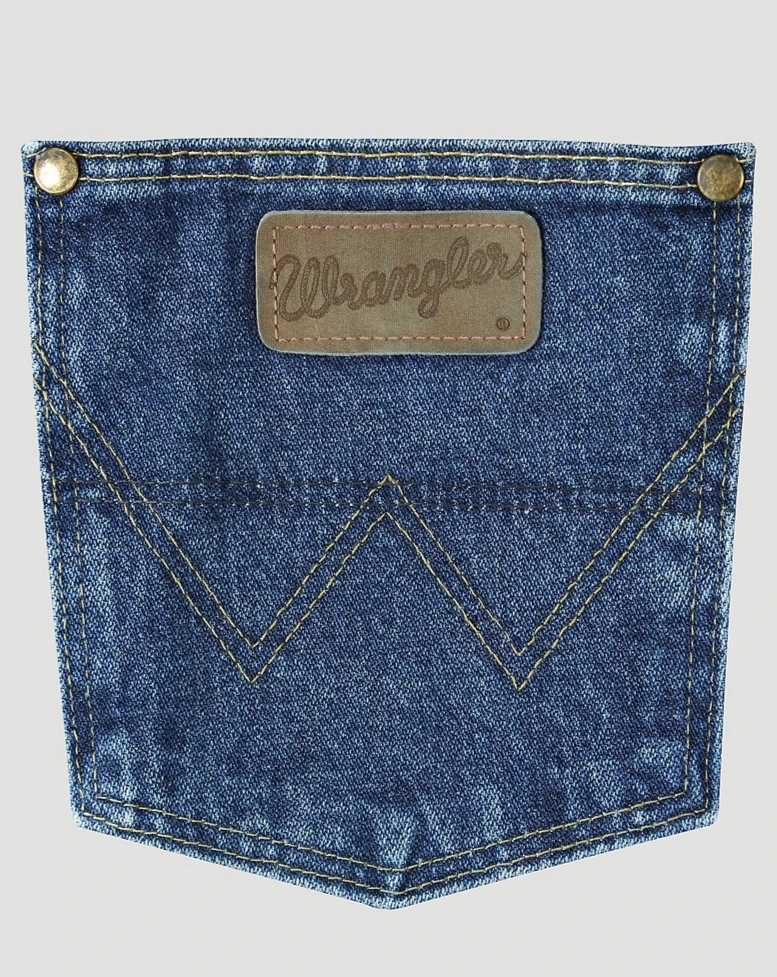 Wrangler 31MGSHD Heavyweight Stone Denim Prewashed George Strait Cowboy Cut® Relaxed Fit Jean (SHOP IN-STORES TOO) 8 Wrangler 31MGSHD Heavyweight Stone Denim Prewashed George Strait Cowboy Cut® Relaxed Fit Jean (SHOP IN-STORES TOO) - Image 6