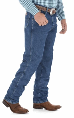 Wrangler 31MGSHD Heavyweight Stone Denim Prewashed George Strait Cowboy Cut® Relaxed Fit Jean (SHOP IN-STORES TOO) 11 Wrangler 31MGSHD Heavyweight Stone Denim Prewashed George Strait Cowboy Cut® Relaxed Fit Jean (SHOP IN-STORES TOO) -Western Cowboy Clothing 31MGSHDside