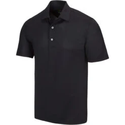 Greg Norman G7S21K480 Black Freedom Micro Pique Polo