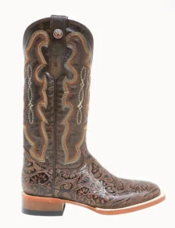 Women's Tanner Mark TML201759 Brown Hand Tooled Wide Square Toe Boot (SHOP IN-STORE) -Western Cowboy Clothing 35AFE57B D653 4595 A681 80E0D2411165 1 201 a 720x fa925861 1717 4847 b0c2 25311d7f4100