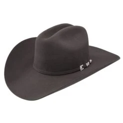 Resistol George Strait Collection RFLGAN-524225 6X Logan Charcoal Felt Hat