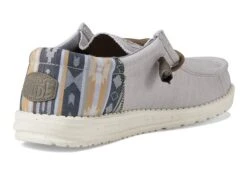 Men's Hey Dude 40006-270 Wally Funk Stone Shoe (also Has Women's And Youth Sizes) -Western Cowboy Clothing 40006 270 3