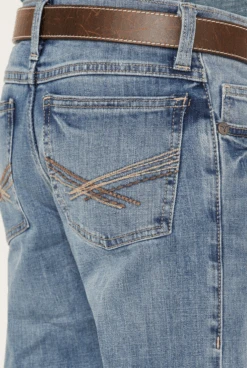 Boy's Wrangler 20X® 42BWXB (112317881) Vintage Bootcut Slim Fit Jeans (8-16) -Western Cowboy Clothing 42BWXB 3