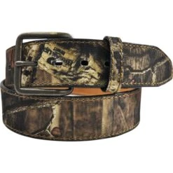 John Deere 4580500 Real Tree 1 1/2" Camo Leather Belt
