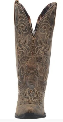 Women's Laredo 52050 Vanessa Wide Calf Snip Toe -Western Cowboy Clothing 52050 6
