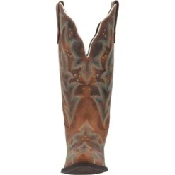 Women's Laredo 52412 12" Adrian Leather Snip Toe -Western Cowboy Clothing 52412 7