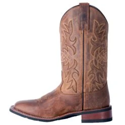 Women's Laredo 5602 11" Tan Anita Leather Wide Square Toe Boot -Western Cowboy Clothing 5602 3 1500x.progressive dbfd84ae f575 45f4 9c20 56ba3651fce9