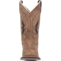 Women's Laredo 5661 11" Spellbound Leather Wide Square Toe Boot -Western Cowboy Clothing 5661 5