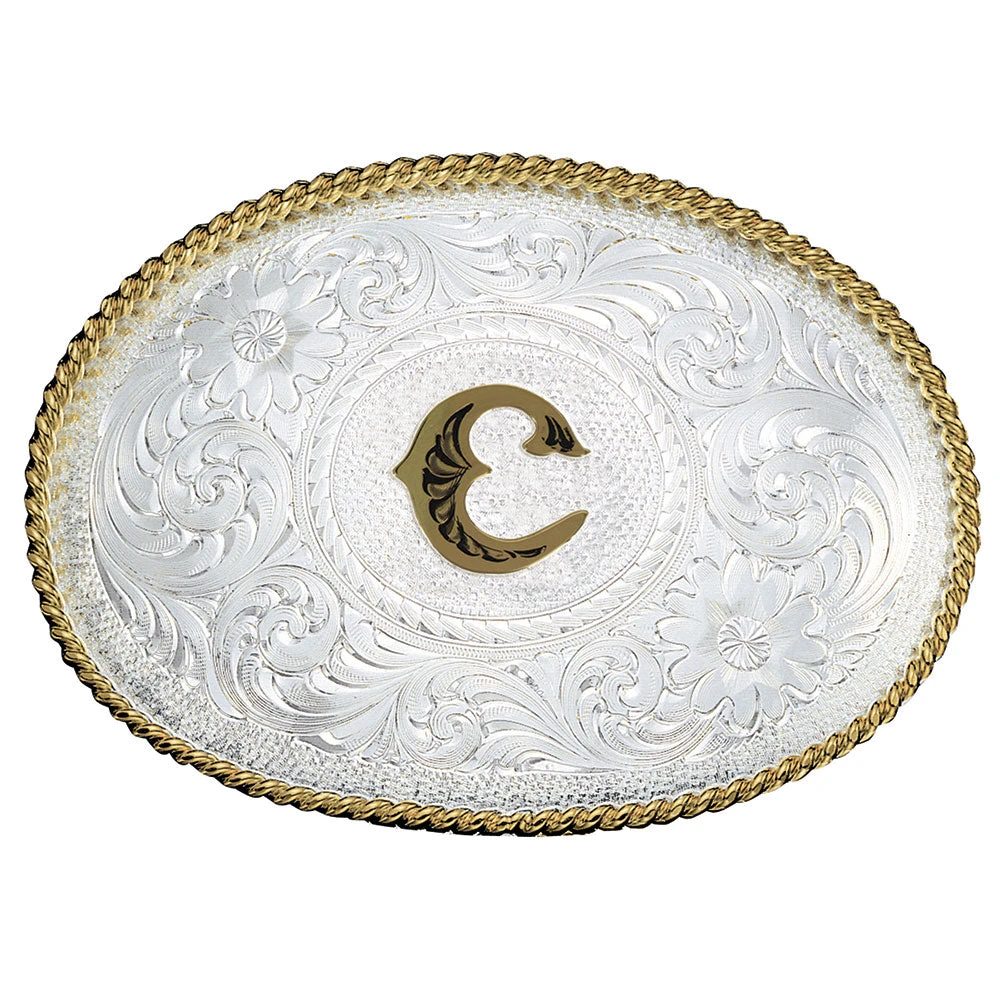 Montana Silversmiths 700 Initial Buckles 5 Montana Silversmiths 700 Initial Buckles - Image 3