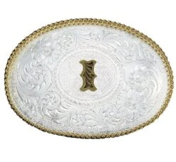 Montana Silversmiths 700 Initial Buckles 20 Montana Silversmiths 700 Initial Buckles -Western Cowboy Clothing 700I