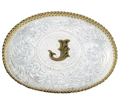 Montana Silversmiths 700 Initial Buckles 9 Montana Silversmiths 700 Initial Buckles - Image 7