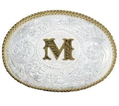 Montana Silversmiths 700 Initial Buckles 23 Montana Silversmiths 700 Initial Buckles -Western Cowboy Clothing 700M