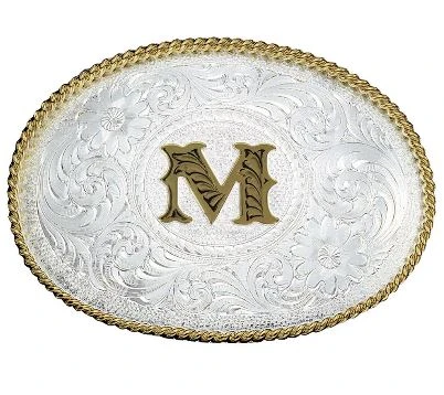 Montana Silversmiths 700 Initial Buckles 11 Montana Silversmiths 700 Initial Buckles - Image 9