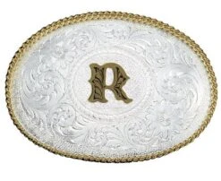 Montana Silversmiths 700 Initial Buckles 24 Montana Silversmiths 700 Initial Buckles -Western Cowboy Clothing 700R