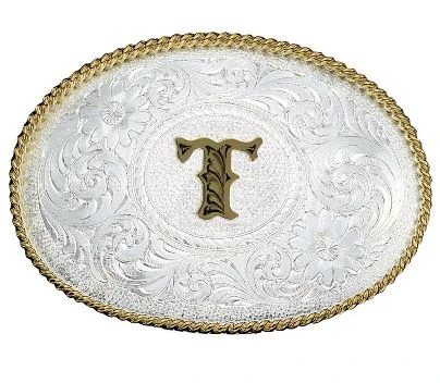 Montana Silversmiths 700 Initial Buckles 14 Montana Silversmiths 700 Initial Buckles - Image 12
