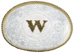 Montana Silversmiths 700 Initial Buckles 27 Montana Silversmiths 700 Initial Buckles -Western Cowboy Clothing 700W