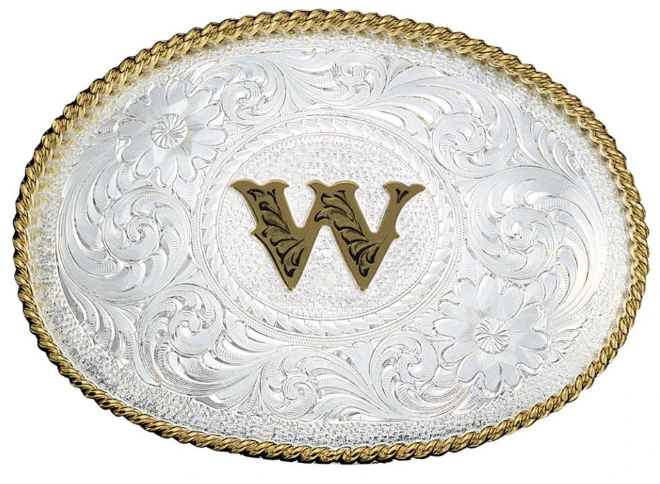 Montana Silversmiths 700 Initial Buckles 15 Montana Silversmiths 700 Initial Buckles - Image 13