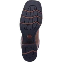 Laredo 7800 11" Sand Montana With Chocolate Top Wide Square Toe -Western Cowboy Clothing 7800 sole 158d95fa cd89 440f b277 dbf6ee699322