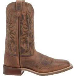 Laredo 7835 Men's 11" Brown Bullhide Wide Square Toe -Western Cowboy Clothing 7835 2