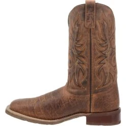 Laredo 7835 Men's 11" Brown Bullhide Wide Square Toe -Western Cowboy Clothing 7835 3