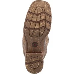 Laredo 7835 Men's 11" Brown Bullhide Wide Square Toe -Western Cowboy Clothing 7835 7