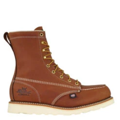 Men's Thorogood 804-4208 American Heritage – 8″ Tobacco Safety Toe – Moc Toe Maxwear Wedge™ 8 Men's Thorogood 804-4208 American Heritage – 8″ Tobacco Safety Toe – Moc Toe Maxwear Wedge™ -Western Cowboy Clothing 804 4208 side ccdf1263 960b 428f ab00 75d85ceb19c8