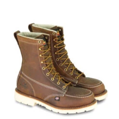 Men's Thorogood 804-4378 American Heritage – 8″ Trail Crazyhorse Safety Toe - Moc Toe Mawear90™