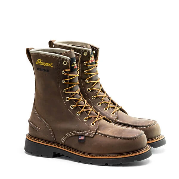 Thorogood 814-3890 1957 Series – Waterproof – 8″ Crazyhorse Moc Toe – Maxwear90™ 3 Thorogood 814-3890 1957 Series – Waterproof – 8″ Crazyhorse Moc Toe – Maxwear90™