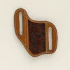 Ariat A1801444 Floral Embossed Brown Knife Sheath Sleeve -Western Cowboy Clothing A1801444