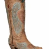 Corral Boots Women's Corral A4235 13" Sand Heart & Wings Overlay/Embroidery/Studs Snip Toe (SHOP IN-STORE TOO) 2 Corral Boots Women's Corral A4235 13" Sand Heart & Wings Overlay/Embroidery/Studs Snip Toe (SHOP IN-STORE TOO) -Western Cowboy Clothing A4235 1