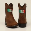 Toddler Ariat A441002602 LIL'STOMPERS Mexican Flag Medium Brown Boot (SHOP IN-STORE TOO) 1 Toddler Ariat A441002602 LIL'STOMPERS Mexican Flag Medium Brown Boot (SHOP IN-STORE TOO) -Western Cowboy Clothing A441002602