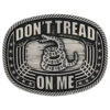 Montana Silversmiths A903 Don't Tread On Me Roped Attitude Buckle