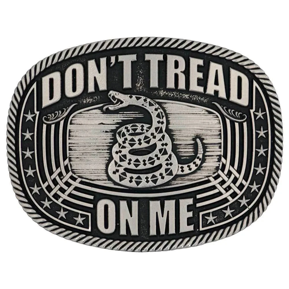 Montana Silversmiths A903 Don't Tread On Me Roped Attitude Buckle 3 Montana Silversmiths A903 Don't Tread On Me Roped Attitude Buckle