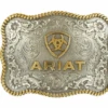 Ariat A37007 Scallop Rope Edge Logo Buckle -Western Cowboy Clothing AR2