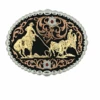 Montana Silversmiths Montanta Silversmiths 60969 Attitude Buckle AB-Tri Color Team Roper Buckle 2 Montana Silversmiths Montanta Silversmiths 60969 Attitude Buckle AB-Tri Color Team Roper Buckle -Western Cowboy Clothing ATTITUDE6