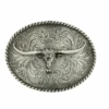 Montana Silversmiths 61028 Attitude Buckle Steerhead Antique Silver 1 Montana Silversmiths 61028 Attitude Buckle Steerhead Antique Silver -Western Cowboy Clothing ATTITUDE7