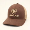 Ariat A300003102 Men’s Brown/Tan Mesh Back Richardson Cap