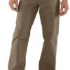 Carhartt B151-LBR Light Brown Canvas Work Dungaree Pant 2 Carhartt B151-LBR Light Brown Canvas Work Dungaree Pant -Western Cowboy Clothing B151LBR