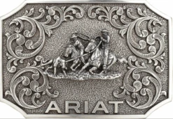 Ariat A37011 Silver Team Roper Buckle
