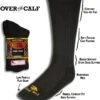 Men's Dan Post DPCBC9-BK/DPCBC10-BK Black Over The Calf Socks