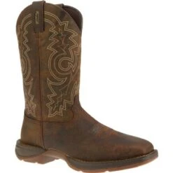Durango DB4343 Men's 12" Rebel Wide Square Steel Toe Pull-On Western Boot *Call To Check Size Availability*